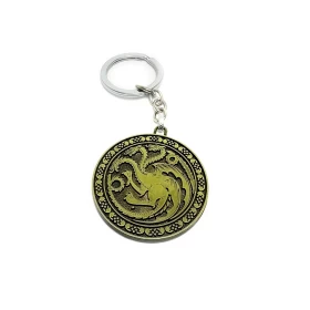 Game of Thrones: House of The Dragon Targaryen Logo Keychain