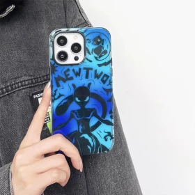 Anime Pokémon: Mewtwo Phone Case - Vers.1 (For iPhone)